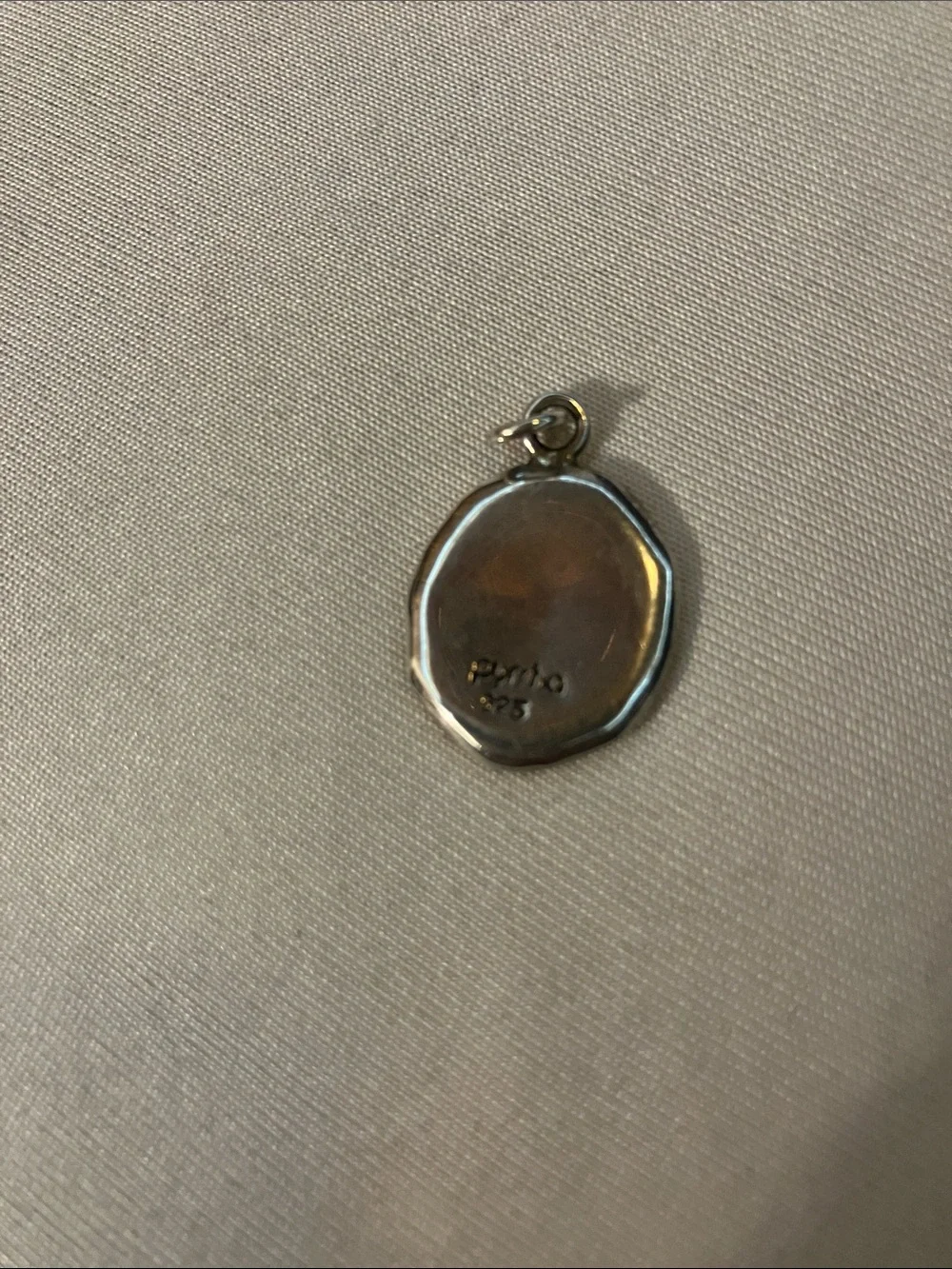 Pyrrha silver talisman bird crown wax seal
